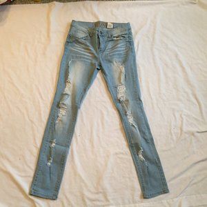 VIP Destroyed Jeans Size 9/10
